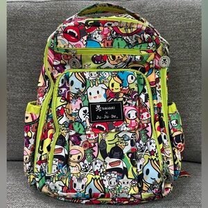 Tokidoki X Jujube Backpack Diaper Bag w/Changing Pad